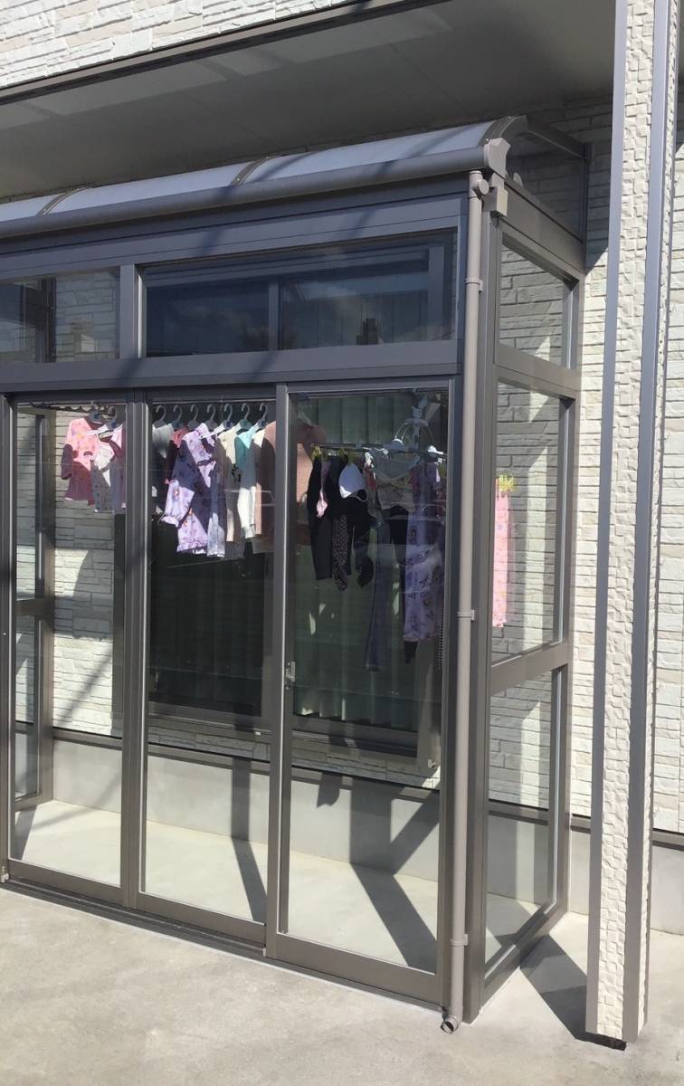 青梅トーヨー住器 所沢店の雨や花粉を気にせずに洗濯物を干したい!!の施工後の写真1