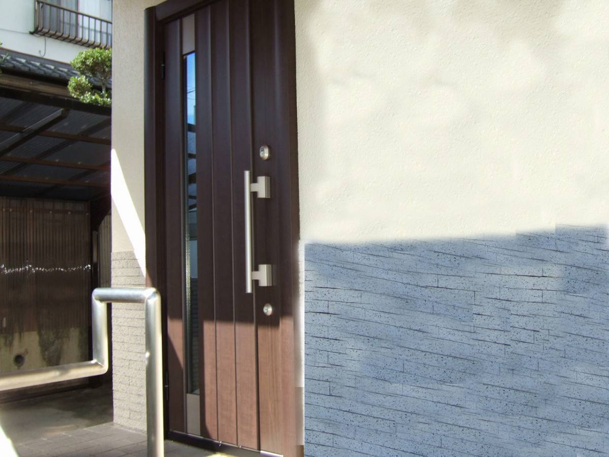 すまい:Reの0130 玄関リフォーム 和歌山県橋本市の施工後の写真1