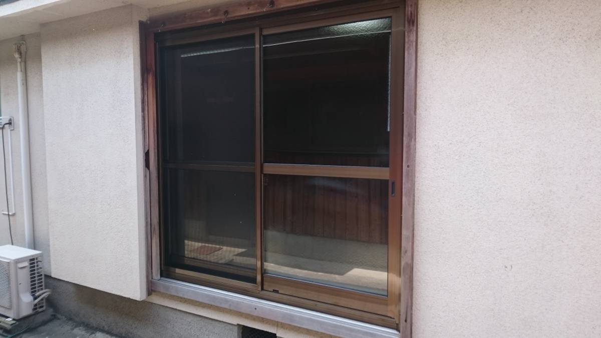 すまい:Reの0023 木製引戸をアルミ引戸にの施工後の写真2