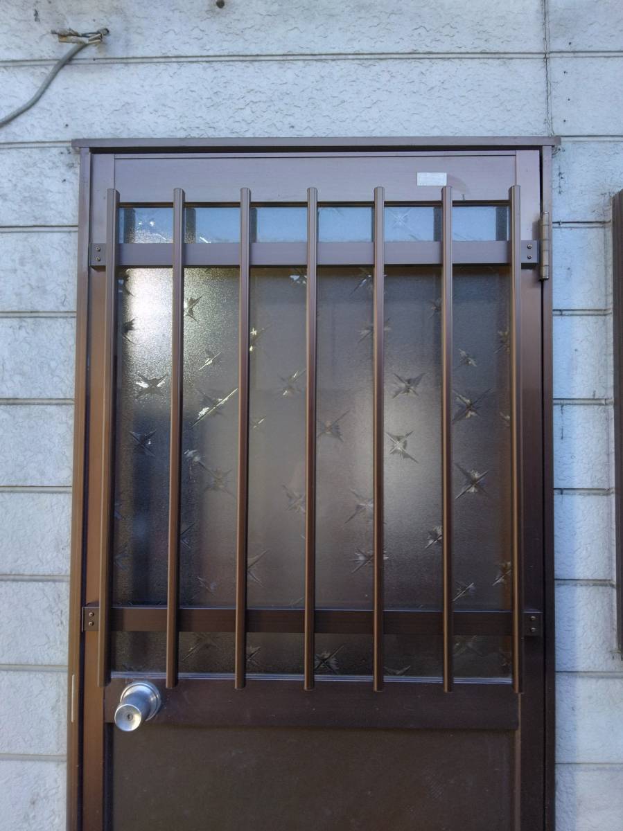 すまい:Reの0146 面格子取付け工事 和歌山県橋本市隅田町垂井の施工後の写真1
