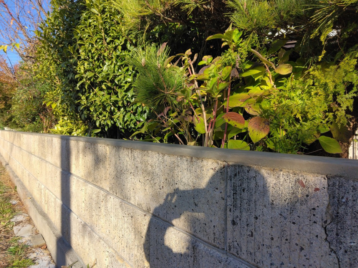 すまい:Reの0165 目隠しフェンス設置工事 和歌山県橋本市市脇の施工前の写真1