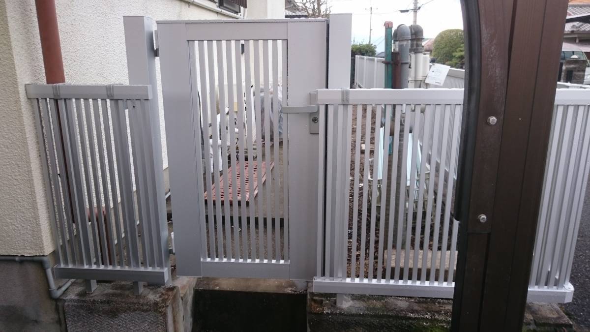 すまい:Reの0046 フェンス 門扉工事の施工後の写真3