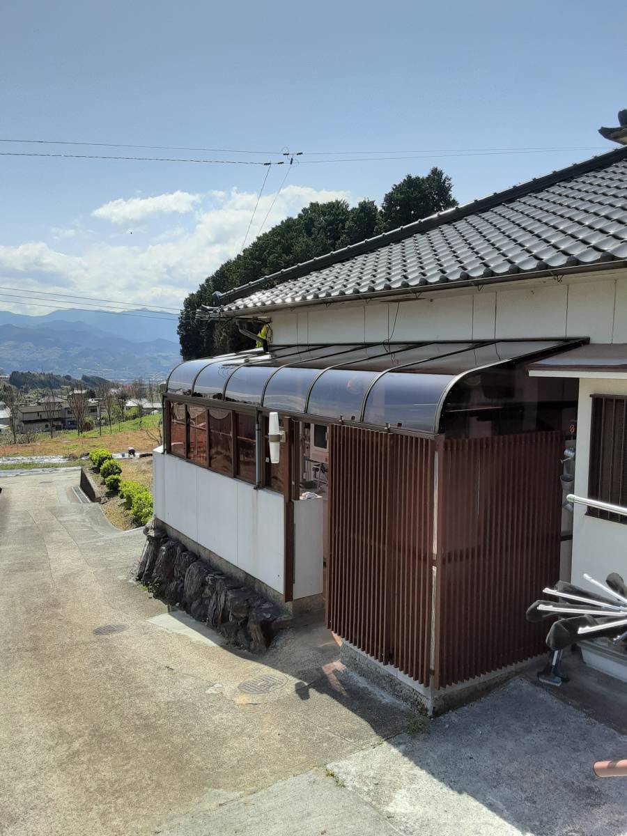 すまい:Reの0089 テラス屋根交換の施工後の写真1