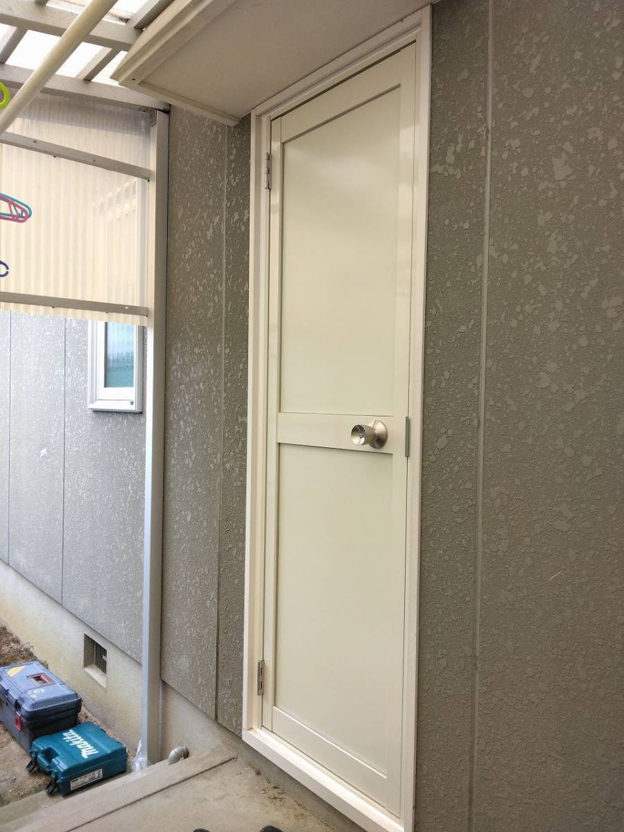 すまい:Reの0096 勝手口ドア交換の施工後の写真1