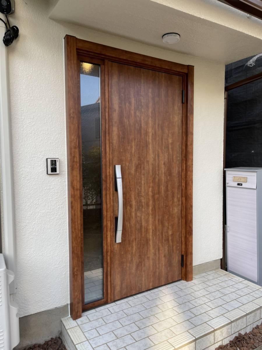 横浜トーヨー住器の「リシェント」でセキュリティ性能アップ!の施工後の写真1
