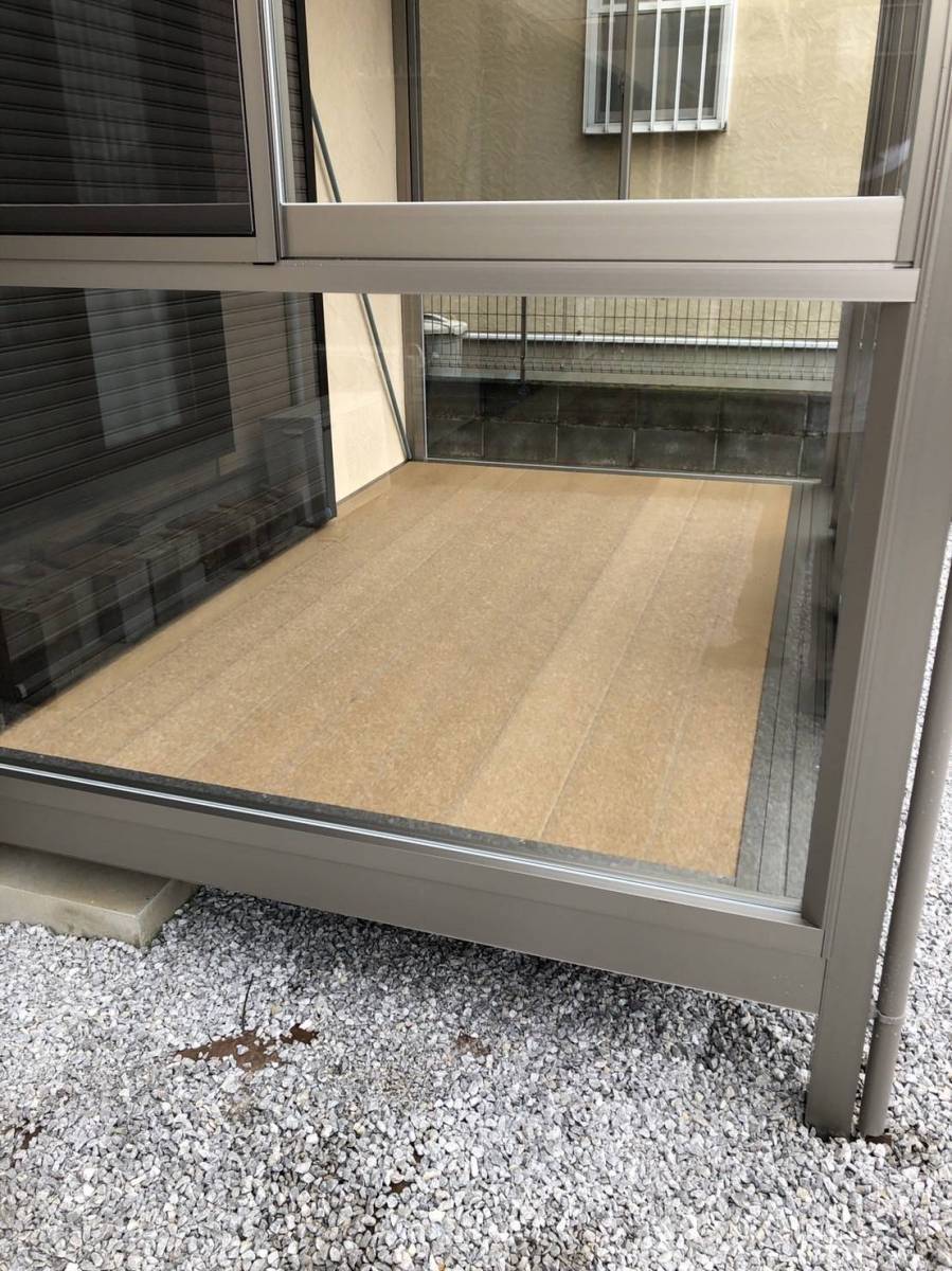 イワセトーヨー住器の埼玉県内でサニージュ(サンルーム)の取付を行いました。の施工後の写真2