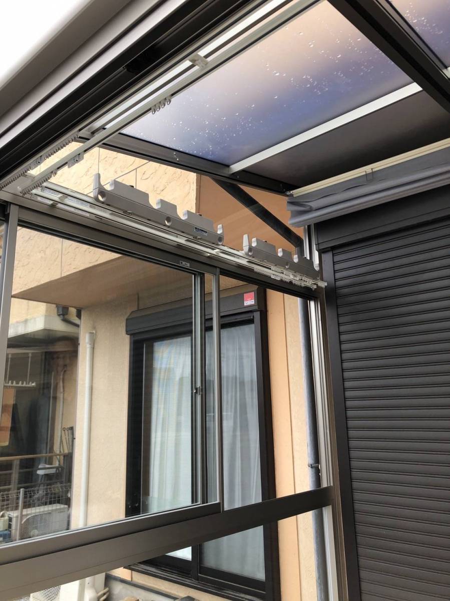 イワセトーヨー住器の埼玉県内でサニージュ(サンルーム)の取付を行いました。の施工後の写真3