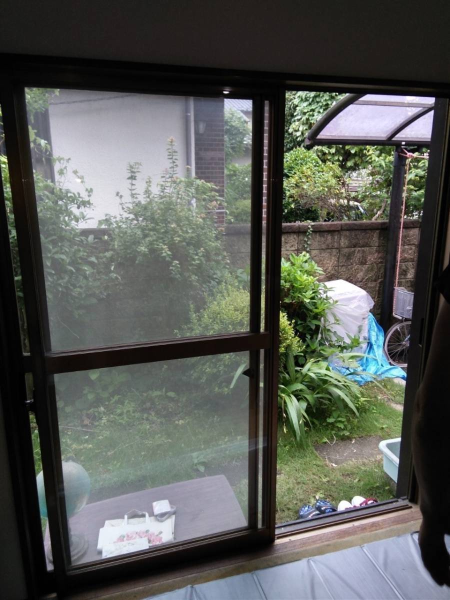 イワセトーヨー住器の断熱効果UPの内窓を取付しました!/LIXIL インプラスの施工前の写真1