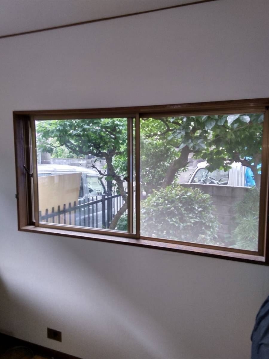 イワセトーヨー住器の断熱効果UPの内窓を取付しました!/LIXIL インプラスの施工前の写真2