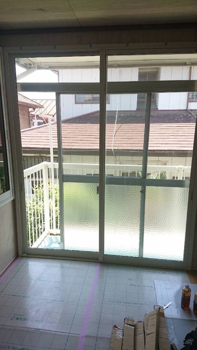 イワセトーヨー住器の桶川市で内窓 インプラスを取付しましたの施工後の写真1