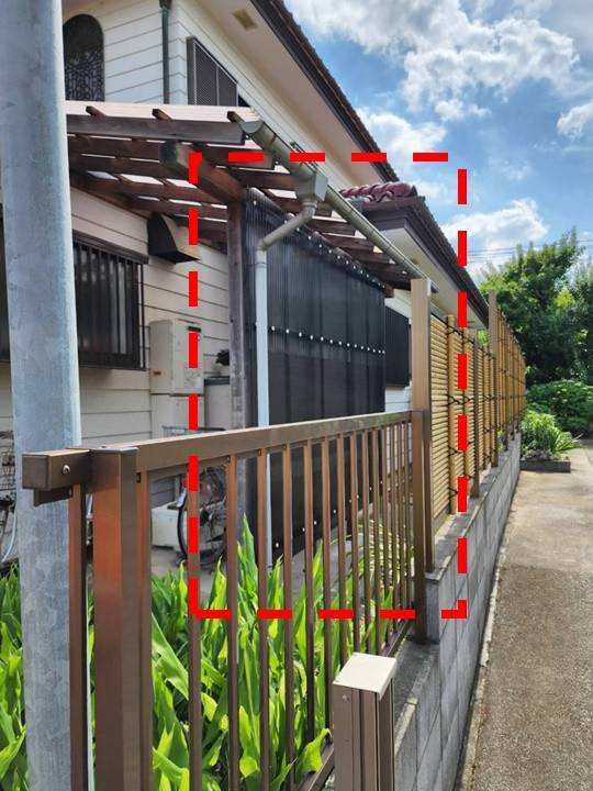 みもとトーヨーの吹き込む雨を防ぎたいの施工後の写真1