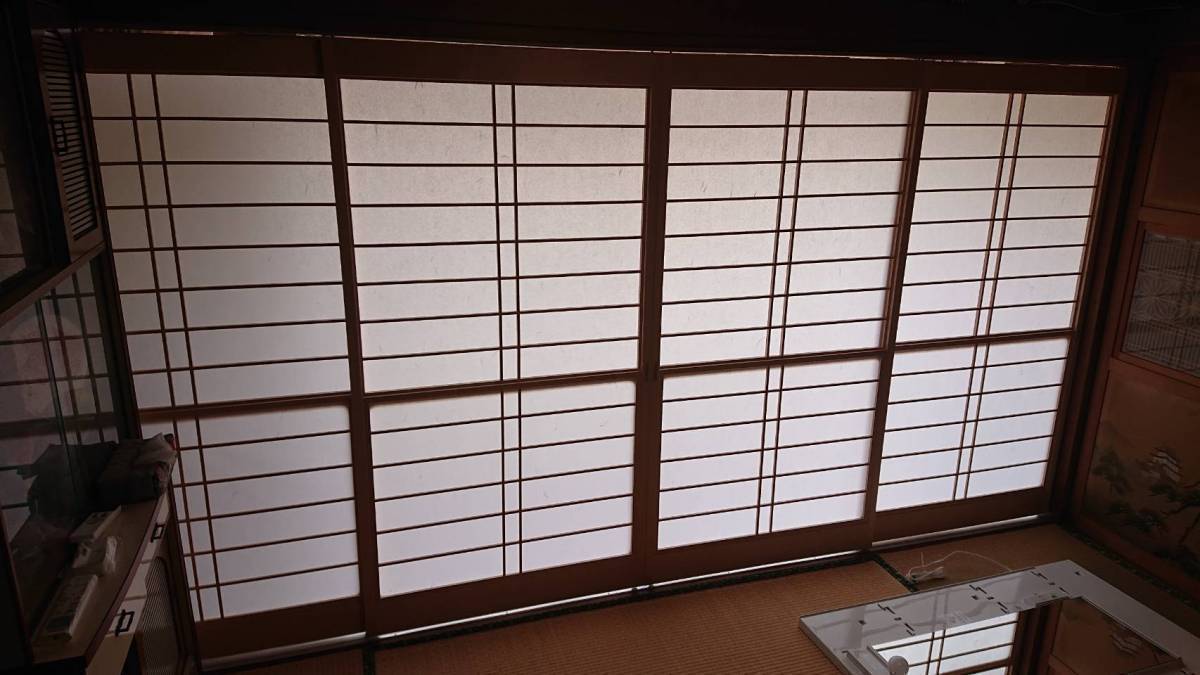 みもとトーヨーの和障子交換の施工後の写真2