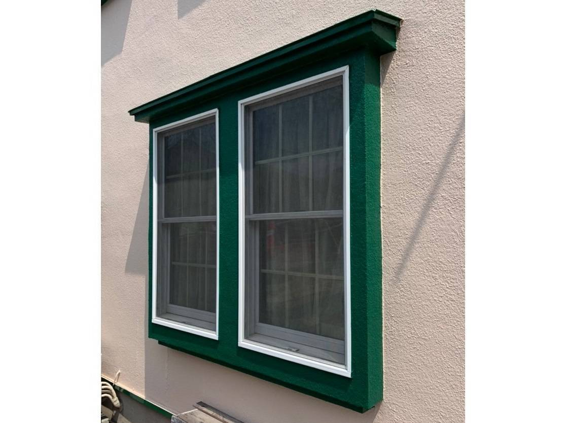 フジテックトーヨー住器の外付け日よけ スタイルシェードの施工前の写真1