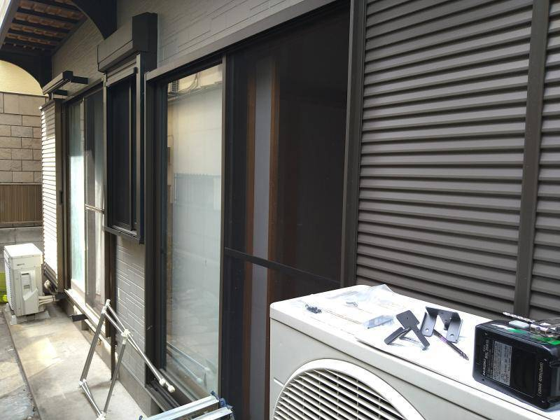 ミネトーヨー住器のスタイルシェ-ドの施工前の写真1