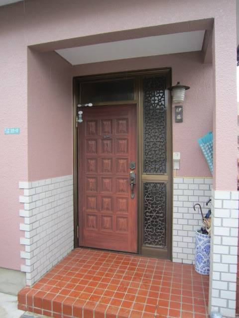 大森建窓トーヨー住器の【埼玉県所沢市】リシェント玄関ドア3 160の施工前の写真1