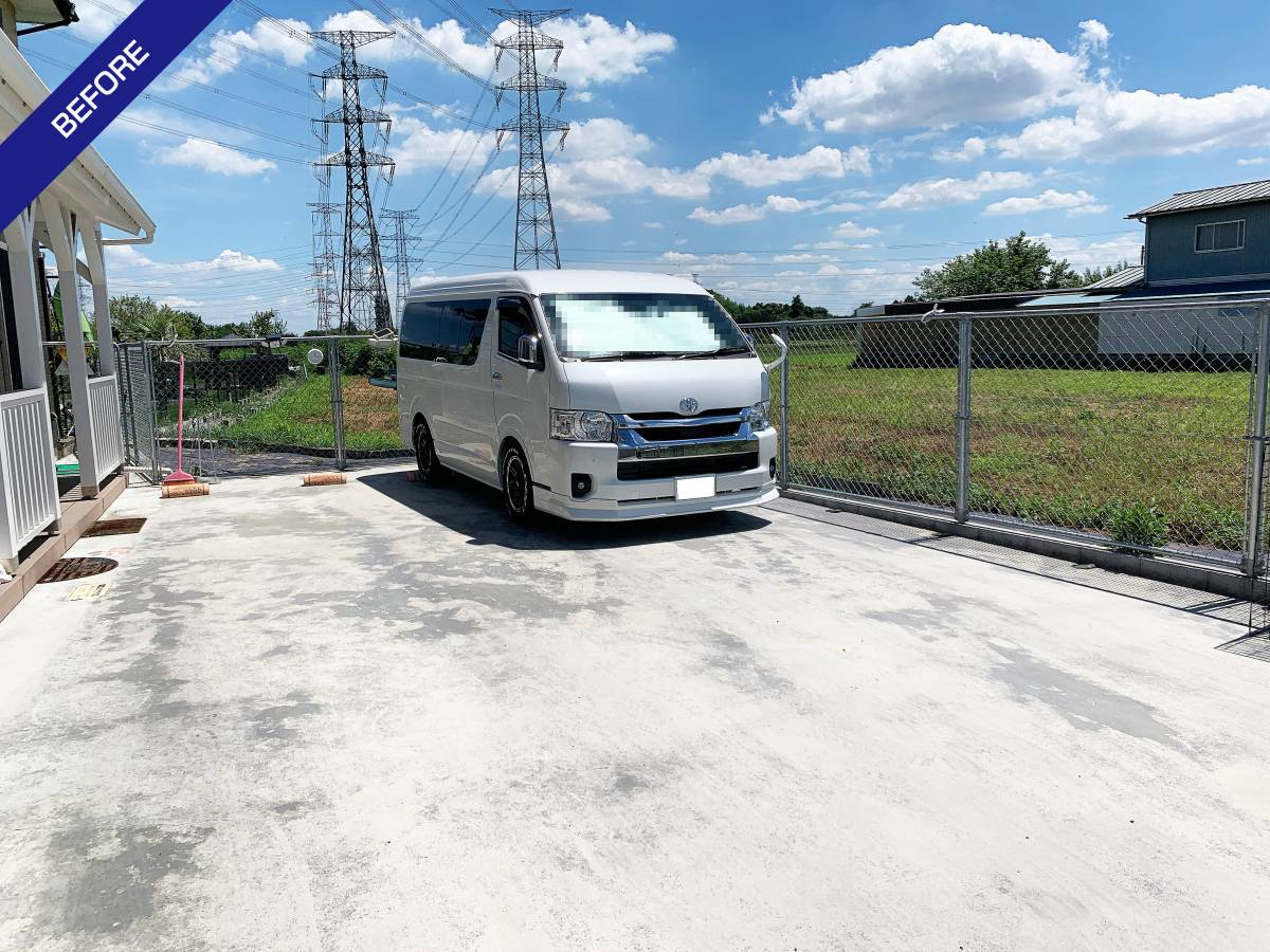 大森建窓トーヨー住器の✨【埼玉県所沢市】エクステリア工事/カーポート/A様邸✨の施工前の写真1