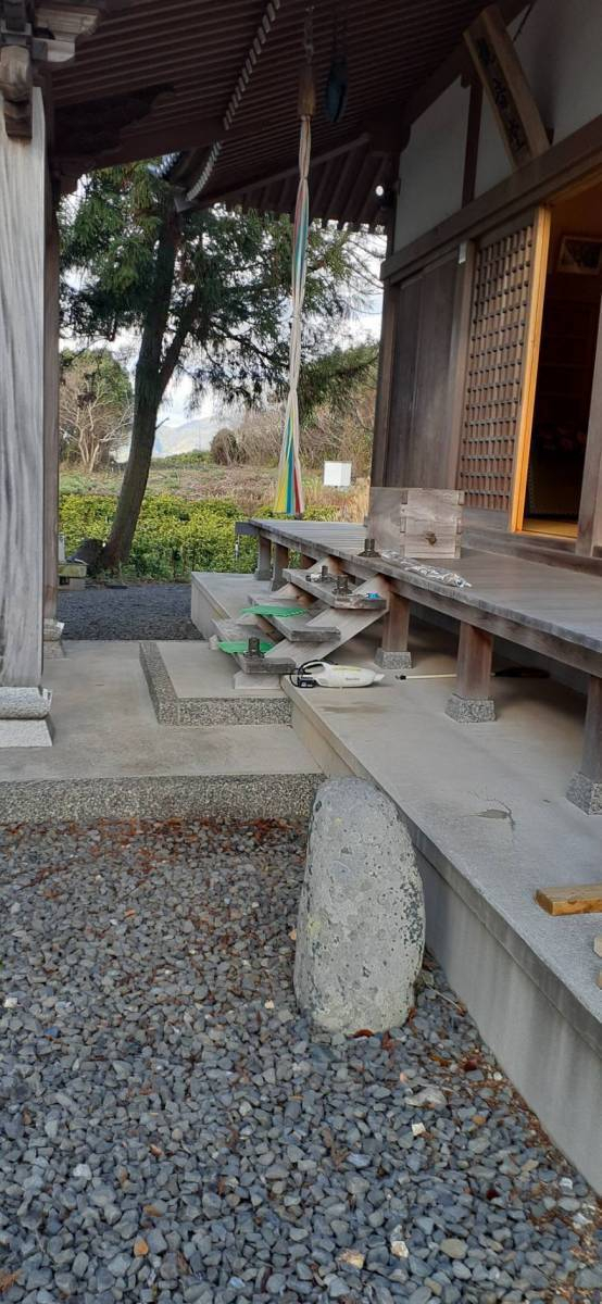 花光リフォームの手すり工事 日高川町の施工前の写真1
