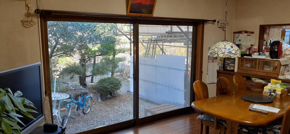 花光リフォームの内窓工事 日高川町の施工前の写真2