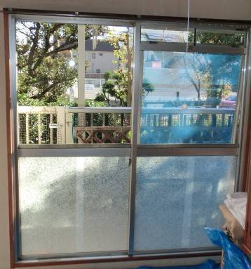 県南サッシトーヨー住器のマンション サッシ リフォームの施工前の写真1