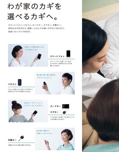 城南ケンソーのリシェント(玄関ドア)交換工事 ・・・ 最新の「ファミロック仕様」の施工後の写真2