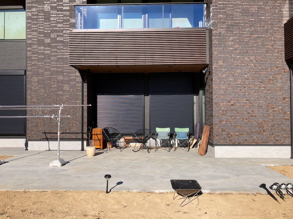 NCCトーヨー住器 諏訪店の大きなデッキでくつろげる空間に!【コンクリート土間仕様】の施工前の写真1