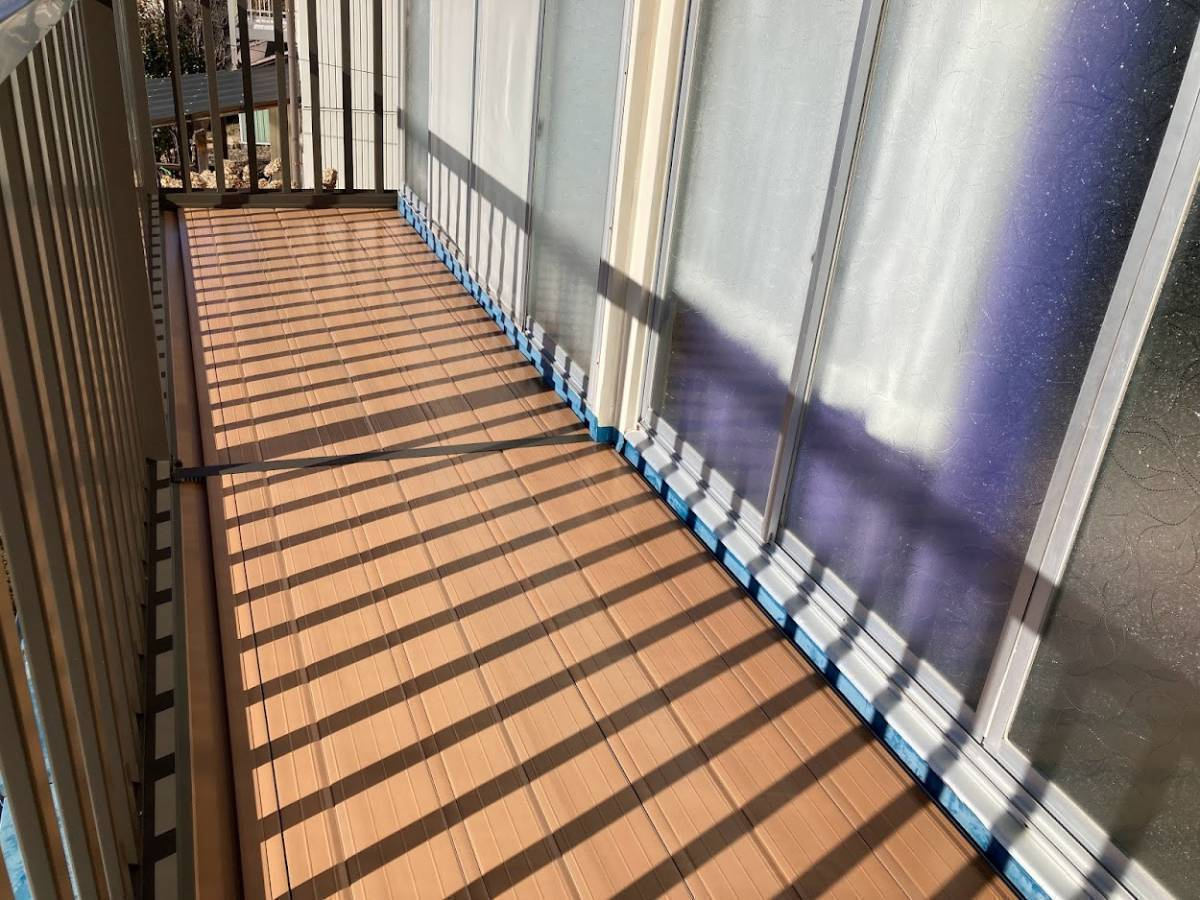 NCCトーヨー住器 諏訪店のベランダを取り付けて快適に!!の施工後の写真2