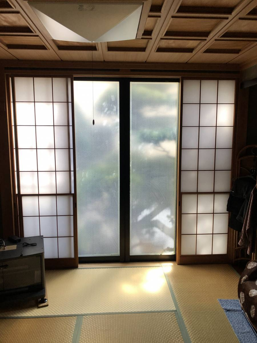かとうがらすてん 大森山王の和室の内窓を『格子入り和障子風』にするか否か問題の施工前の写真1
