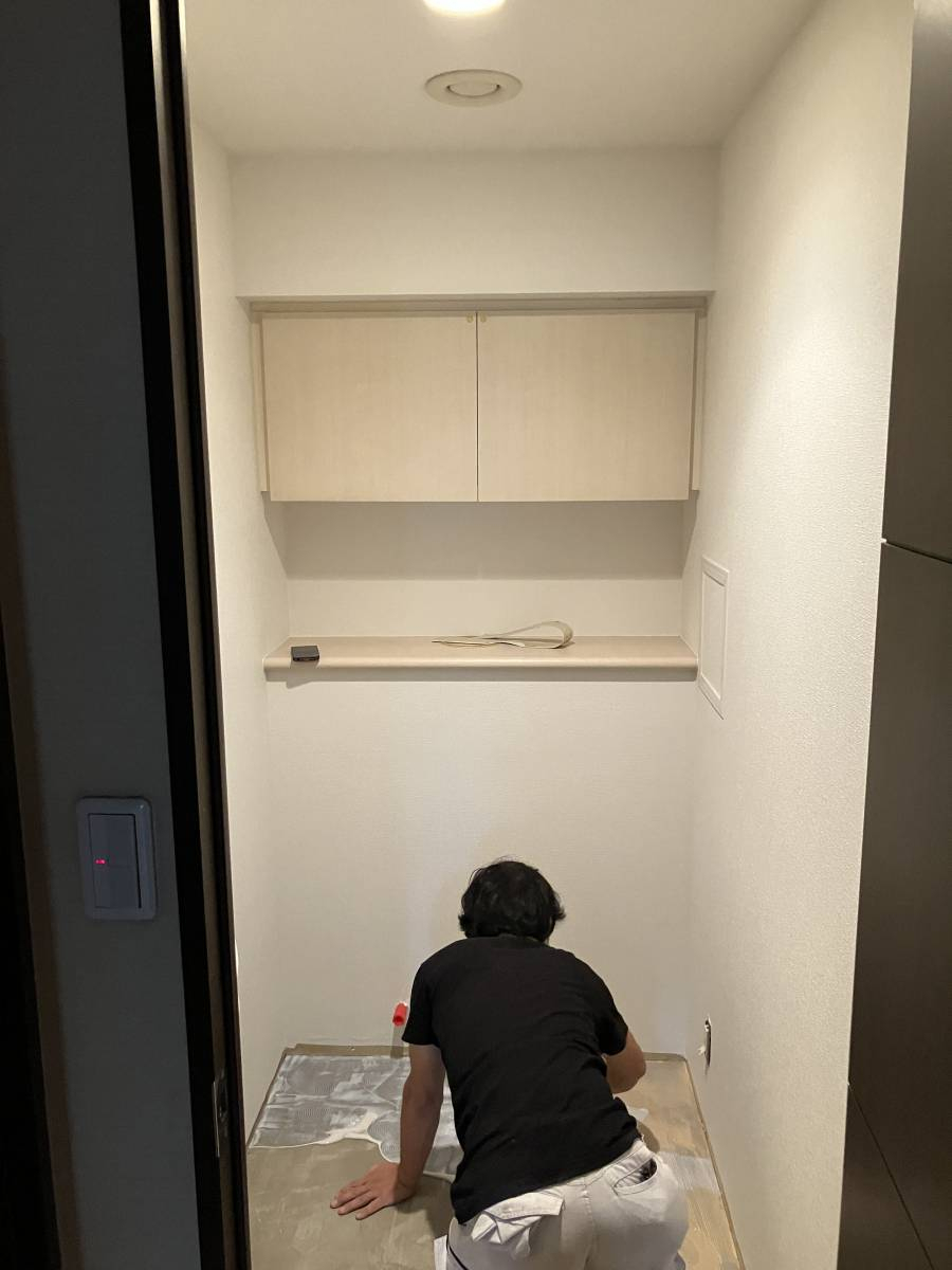 かとうがらすてん 大森山王の【東京都 大田区】トイレ、クロス、クッションフロア交換の施工前の写真2