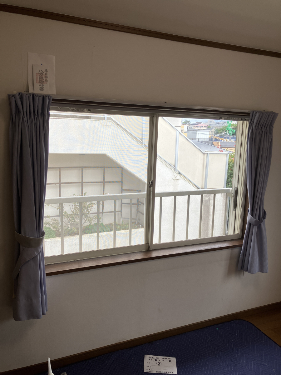 かとうがらすてん 大森山王の補助金ご利用で内窓お取付け【東京都の施工前の写真1