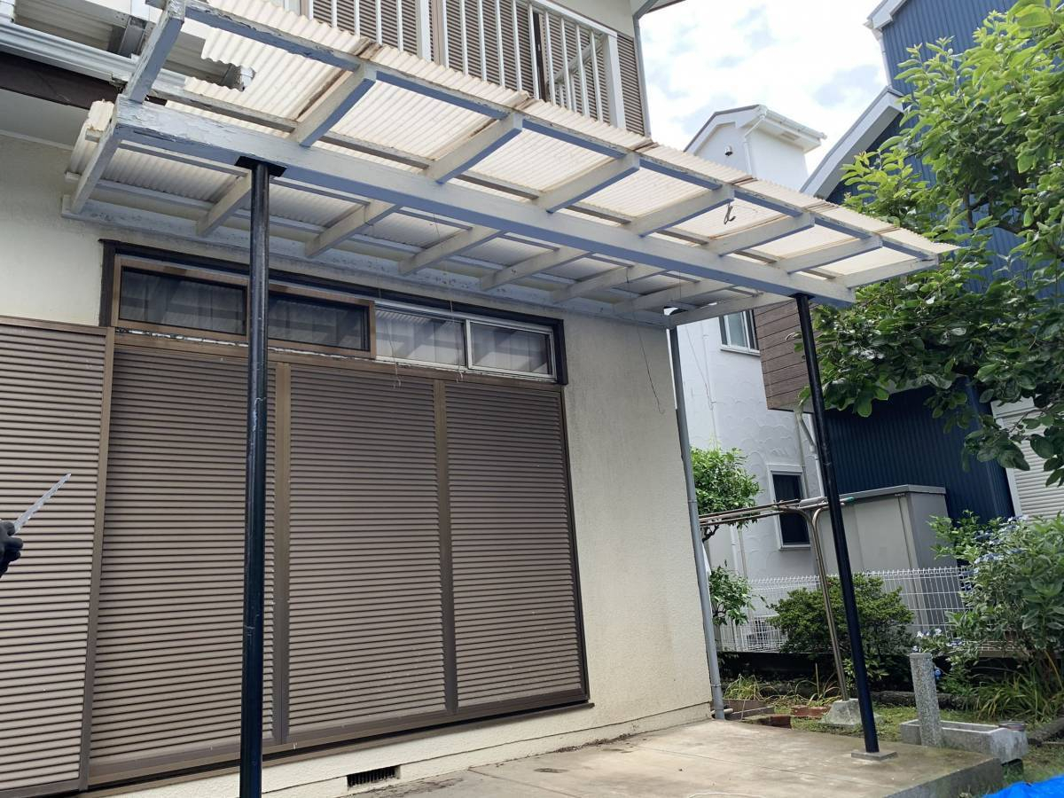 ホームリフレヒロセのドンドンッ!!旦那ぁ!!雨の日でも干せますぜ!!の施工前の写真1