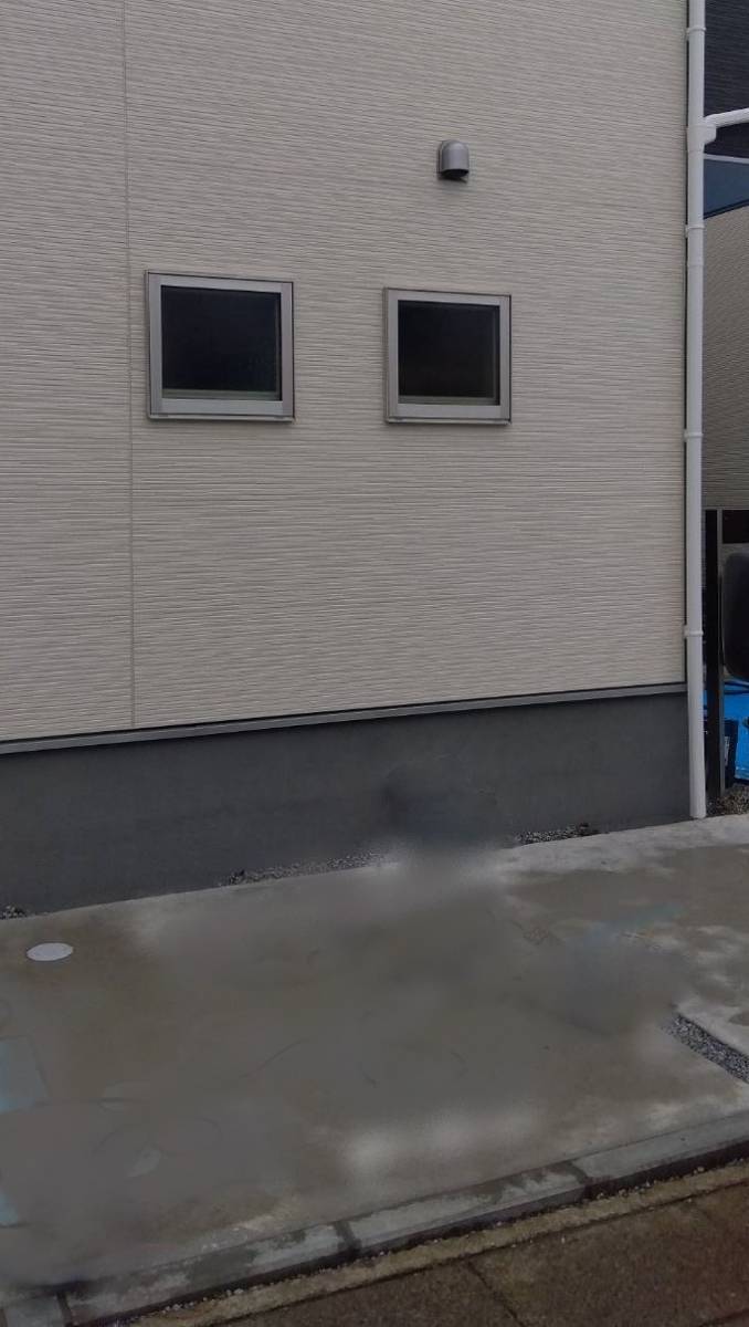 青梅トーヨー住器 上尾店のサイズバリエーションの豊富さが特長のサイクルポート。フーゴ ミニ。の施工前の写真1