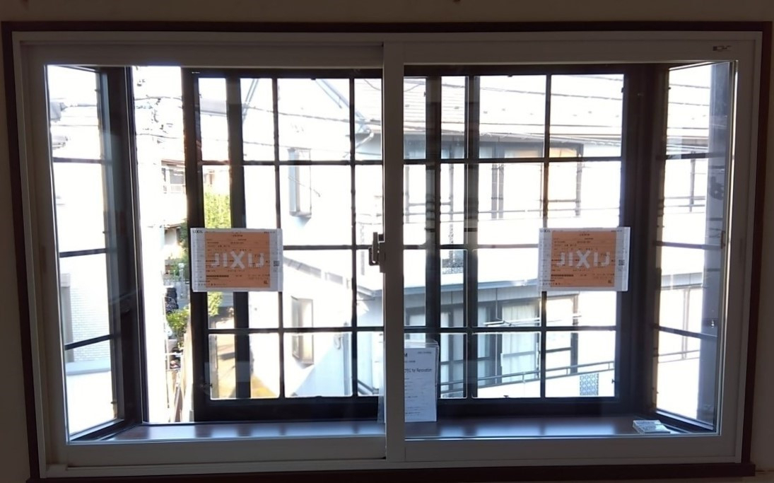 青梅トーヨー住器 上尾店の窓リフォーム 内窓インプラスの施工後の写真1