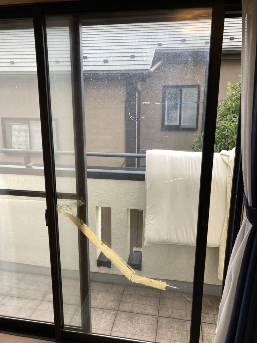 エコプロのガラス交換 / 上尾市の施工前の写真1