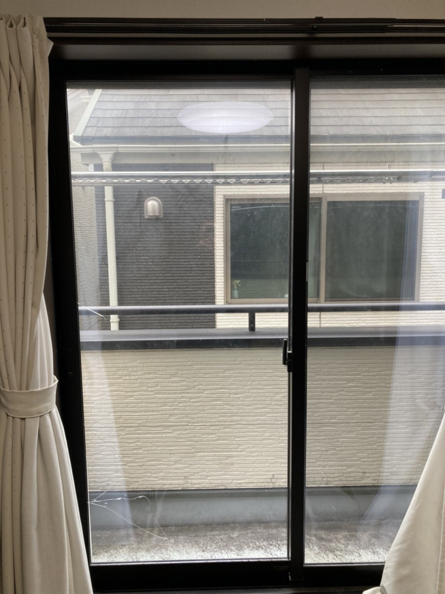 エコプロのリビングのガラス交換 / さいたま市の施工前の写真1