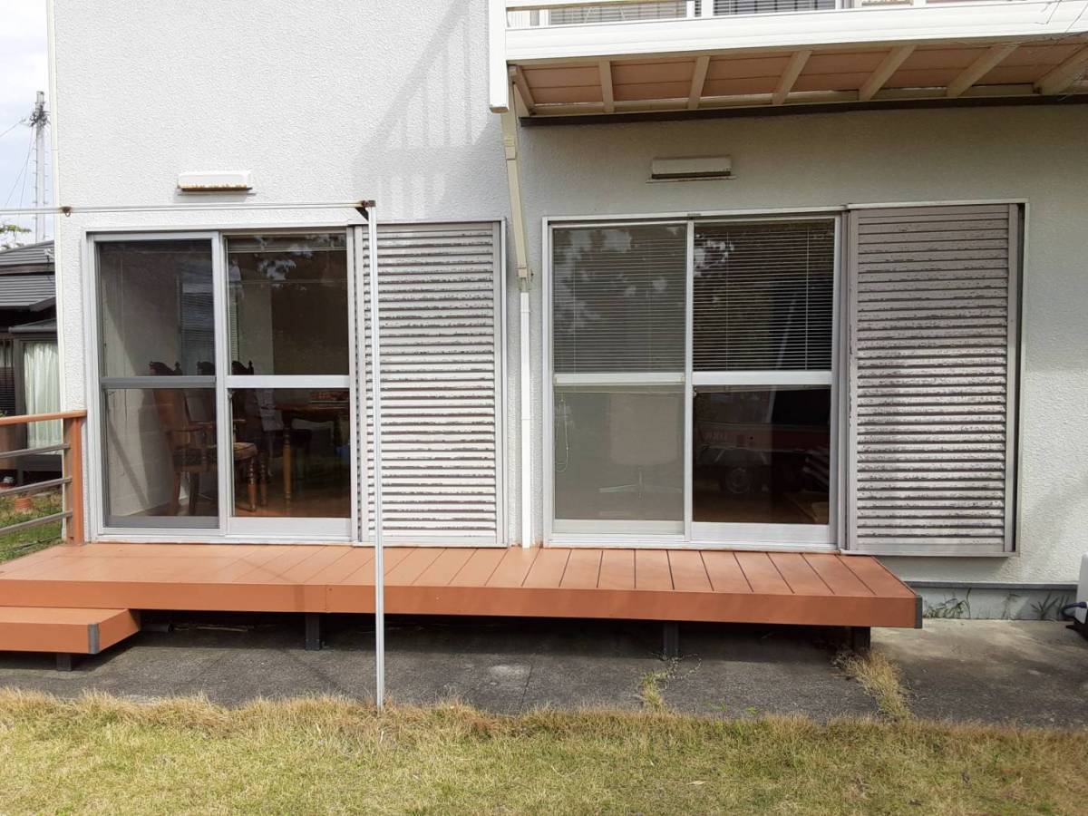 大成トーヨー住器の快適プラス安心出来る窓へ|1dayリフォーム|リプラス|取替窓|雨戸交換|湘南地域|の施工前の写真1