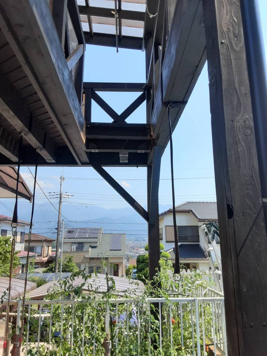 大成トーヨー住器のアルミ階段|ステッピア|LIXIL|小田原市|秦野市|安心・安全|の施工後の写真1