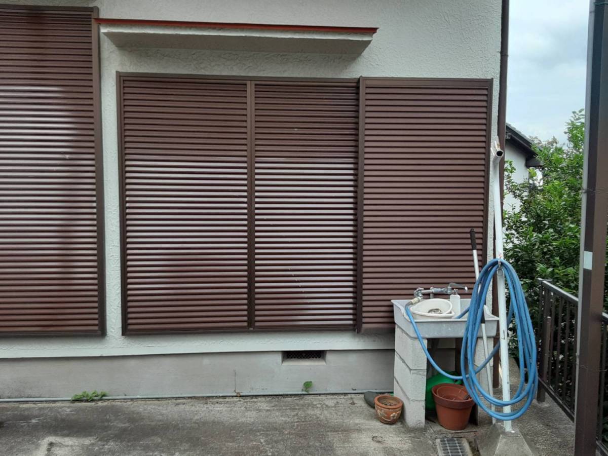 大成トーヨー住器のビューステージ|バルコニー|ベランダ|物干しスペース|小田原市|1階に洗濯物を干すスペースを|の施工前の写真1