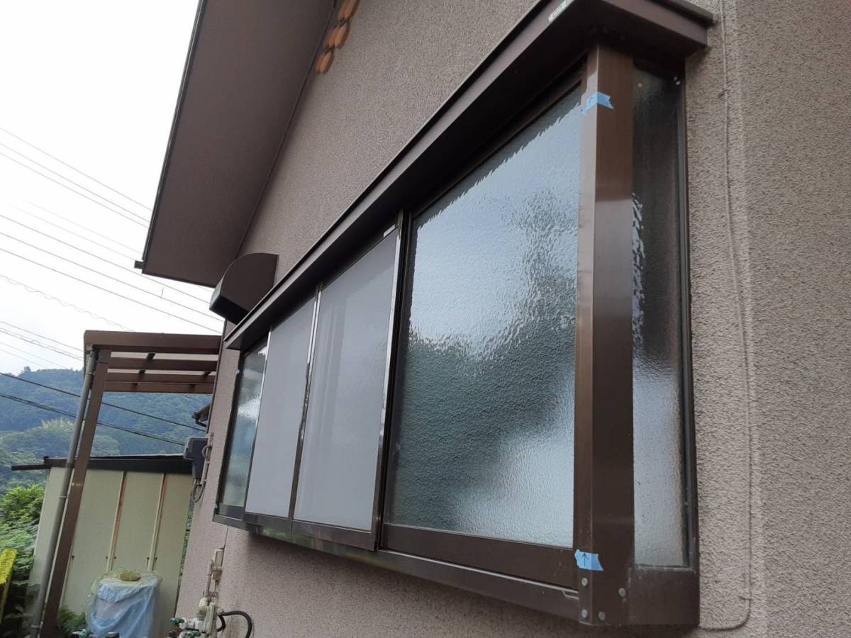 大成トーヨー住器の防犯対策|アルミ面格子|小田原市|面格子取付工事|かんたんリフォーム|の施工前の写真1