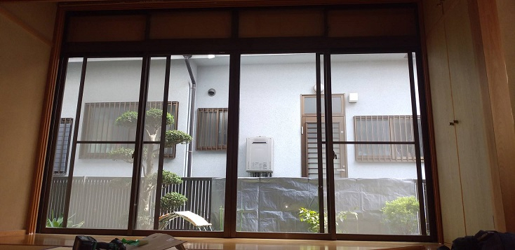 大成トーヨー住器のインプラス|内窓設置|補助金|小田原市|光熱費削減の施工前の写真1