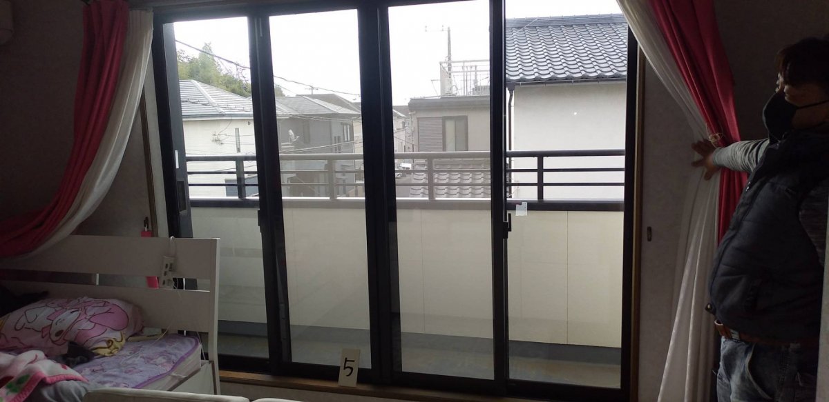 大成トーヨー住器のインプラス|内窓|窓リノベ補助金|小田原市の施工前の写真2