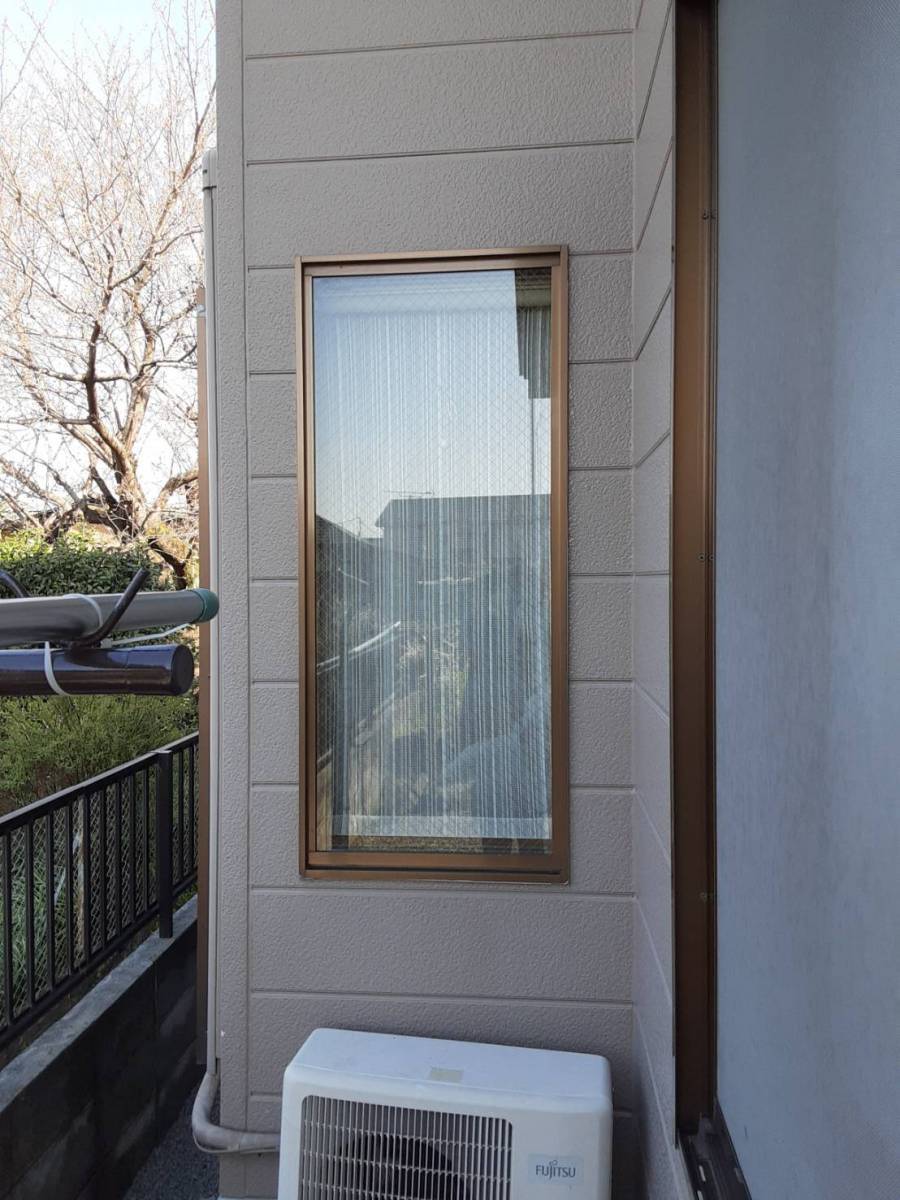 大成トーヨー住器のサッシ交換工事|リプラス|サッシリフォーム|快適リフォーム|小田原市内|簡単リフォームの施工前の写真1