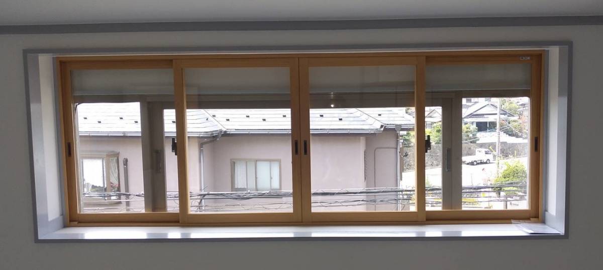大成トーヨー住器のインプラス引違い窓|内窓取付け|LIXIL|小田原市|葉山町|断熱対策|防音対策|結露軽減|の施工後の写真1