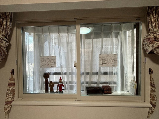 そうぶwindow&doorの【江戸川区】先進的窓リノベ補助金(rebate)：172,000円　内窓（インプラス）取付工事　施工事例写真1