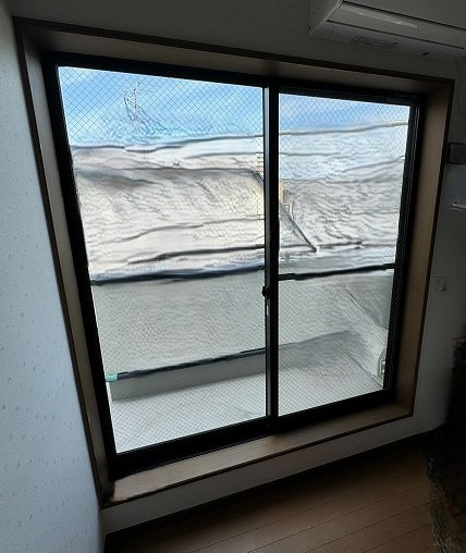 そうぶwindow&doorの【江戸川区】先進的窓リノベ補助金(rebate):434,000円 内窓(インプラス)取付工事の施工前の写真1