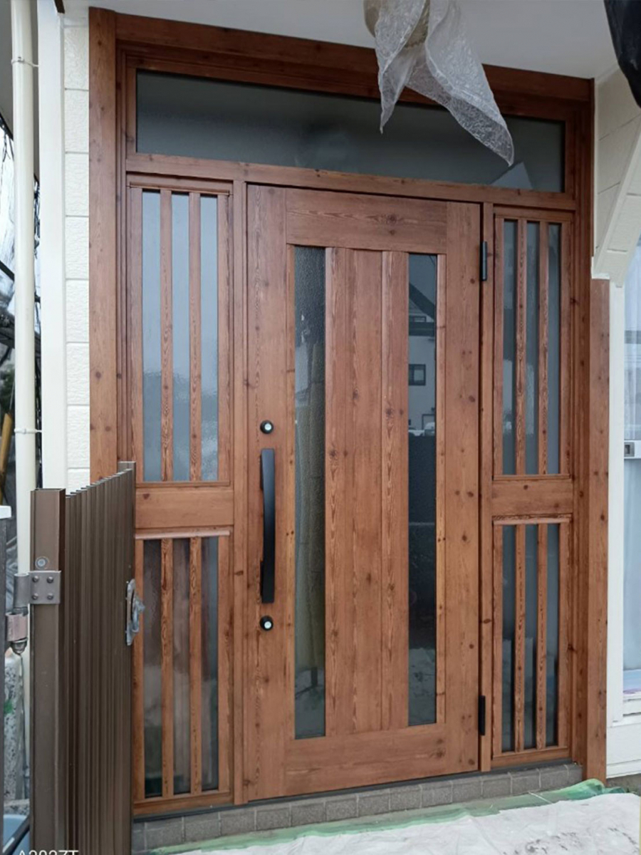 バンダイトーヨー住器の【茅ヶ崎市】🐤1dayリフォーム🐸玄関ドア交換工事を行いましたの施工後の写真1