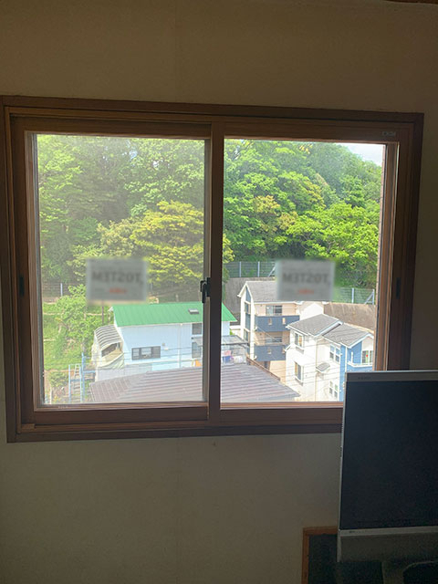 バンダイトーヨー住器の【横浜市】🐤1dayリフォーム🐸内窓設置:インプラスの取付工事を行いました。の施工後の写真2