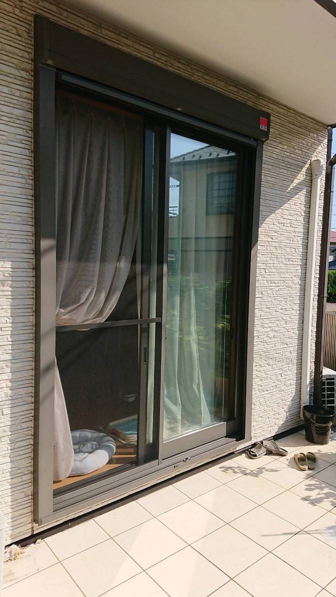 バンダイトーヨー住器の1dayリフォーム『スタイルシェード』工事!!の施工前の写真2