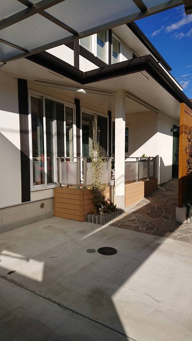 バンダイトーヨー住器の1dayリフォーム『スタイルシェード』工事!の施工後の写真1