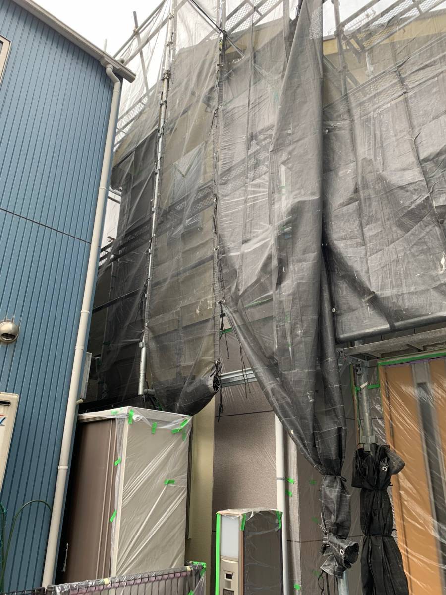 青梅トーヨー住器 青梅店の【外壁塗装リフォーム】古びた外壁をきれいに塗り替え!1Dayリフォームで断熱効果も♪の施工前の写真3