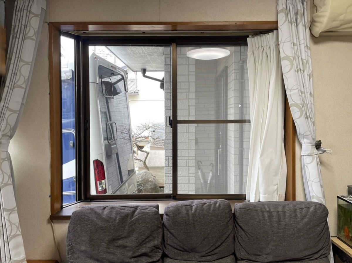 青梅トーヨー住器 青梅店のU様邸 窓リフォーム工事【インプラス】【飯能市】の施工前の写真3